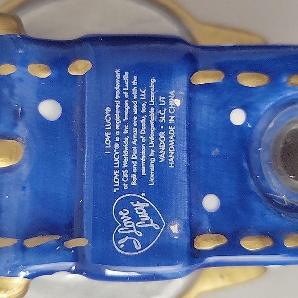 I Love Lucy Timepiece Salt and Pepper Shaker by Vando - Picture 3 of 9